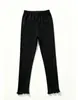 Leggings Nuevos para Niñas Primavera y Otoño 2026, Pantalones Ajustados Elásticos de Algodón Puro para Niños, Pantalones Skinny para Bebés como Ropa Exterior, Transfronterizo