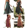 Fotos Reales de Productos en Stock para Plataformas Independientes Transfronterizas de Comercio Exterior, Pedidos Exteriores de 1688, Vestidos Europeos y Americanos de Venta Caliente en Aliexpress