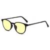 Óculos Planos com Lentes que Mudam de Cor Anti Luz Azul para Homens e Mulheres Óculos para Escritório Dia e Noite Simples Óculos Anti Fadiga Luz Azul