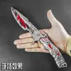 Delta Game Mercadoria Faca do Carrasco Arma de Metal 28cm Modelo Ornamento Colecionável Adereço Não Afiado