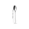 Elegante Juego de Cubiertos de Acero Inoxidable Serie 304 Cuchillo para Bistec Tenedor Cuchara Hotel Hogar Cuchara de Postre Tenedor de Fruta
