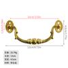 Jingmao Hardware -352 Nuevos muebles de decoración para el hogar chinos, manijas de aleación para puertas de gabinetes y cajones de barra plateada