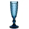 Copo de Champagne Europeu com Vitral em Relevo Copo de Cocktail Copo de Banquete Copo de Suco Taça para Festa de Casamento