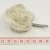 0216 Diadema de Flor Monocromática Europea y Americana para Mujer Accesorios de Ropa con Goma de Goteo Broche Joyería Agente se Une