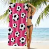 Toalla de Playa Rayada Jit para Dropshipping Transfronterizo en Amazon Temu, Toalla de Baño de Playa de Microfibra Estampada Digitalmente