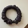 Ligas para el Cabello Suaves Versátiles de Alta Elasticidad No Dañinas Estilo Coreano, Cuerdas Suaves de Satén para el Cabello, Bandas Elásticas con Acabado de Alta Gama, Ligas Gruesas para el Cabello