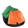 Pantalones Cortos Deportivos de Tres Rayas Estilo Academia Estilo Hong Kong para Estudiantes Menores Pantalones de Playa de Verano Ajustados Pantalones de Tres Puntos Estilo Coreano