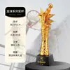 Personalização de Troféus e Medalhas de Cristal para Badminton, Basquete, Futebol, Competições Esportivas, Reuniões Anuais, Gravação Criativa Comemorativa