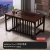 Nuevo Juego de Mesa y Sillas de Estilo Chino para Balcón, Mesa Pequeña para Uso Doméstico en Sala de Estar, Mesa de Té Simple Moderna con Tetera Integrada