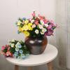 Ramo de Crisantemos Zhou, Decoración del Hogar con Crisantemos, Accesorios para Fotos de Mesa de Comedor, Gerbera, Decoración de Proyecto de Paisajismo de Jardín, Estilo Pastoral