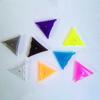 Monedero Triangular Transparente Creativo Verano Pequeño Fresco pvc Monedero de Bolsillo para Monedas Llaves