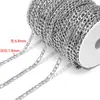Corrente Semi-Acabada de Aço Inoxidável 3:1 Nk Transfronteiriça Corrente para DIY Moda Colar Pulseira Acessórios de Joias Atacado