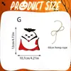 Placa Decorativa de Halloween Fofa e Peculiar de Fantasma Branco com Corda para Pendurar, Perfeita como Presente Decorativo