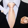 Corbata de Hombre de 8 cm para Negocios y Boda, Corbata Formal Jacquard Rayada, Sensación de Lujo, en Stock para Suministro Directo