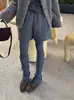 Shorts Trenzados Estilo Coreano, Nuevo Estilo de Invierno, Corte Holgado, Adelgazantes, Shorts Casuales de Pierna Ancha, Shorts para Botas, Leggings