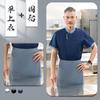 Ropa de trabajo de chef para hombre, de manga corta, de malla transpirable, de verano, para restaurante occidental, de alta gama, para comedor, cocina trasera, chef, transpirable para mujer