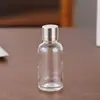 Botella de Vidrio para Aceite Esencial de 10 ml Botella Transparente para Dispensar Líquidos Botella Gotero con Punta de Plástico Botella para Dispensar Muestras de Esencia