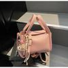 Bolsos de Mujer de Moda Transfronterizos 2026 Nuevo Estilo Coreano Bolso Cruzado Simple Versátil Bolso de Mano Retro para el Trabajo Bolso Cubo