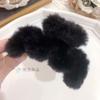 Pinza para el pelo de imitación de piel de conejo de Corea del Sur, para otoño e invierno, con suave viento, para la cabeza, con forma de tiburón grande, accesorios para el cabello al por mayor