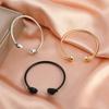 Pulseira de Caveira Gótica Exagerada Retrô Transfronteiriça para Mulheres Europeias e Americanas Ins Estilosa Moderna Cabeça de Fantasma Pulseira de Liga para Homens
