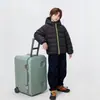 Chamarra de plumas Rantuo para niños, unisex para niños y niñas, en stock, con capucha, a prueba de viento, estilo nuevo, cálida, moderna, corta, transfronteriza