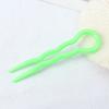Horquilla Redonda en Forma de U Estilo Coreano Peine Doble Accesorio para el Cabello Pinza para el Cabello Adorno para el Cabello Tenedor para el Cabello Venta al por Mayor