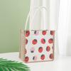 Bolsa de lino en stock de fábrica, bolso de mano de lino amarillo vintage de moda personalizado, lonchera, bolsa de almacenamiento para regalo, se puede imprimir