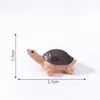 Figuritas de tortugas en miniatura creativas transfronterizas, decoraciones para acuarios, accesorios DIY para crear un paisaje en miniatura