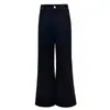 26 Pantalones Anchos de Pierna Ancha Sueltos de Cintura Alta Retro Nuevos Versátiles de Longitud Completa Pantalones de Campana Pantalones Largos para Mujer Envío Directo Extendido
