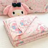 2026 Nuevo Modelo con Licencia Oficial Sanrio Clase A Imitación Nylon Seda de Hielo Colcha de Verano, Colcha Refrescante de Verano, Colcha para Aire Acondicionado