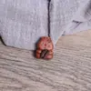 Accesorios de Madera de Melocotón Viejo Colgante de Grano de Café Joyería Pulsera DIY Juguete Cuentas Oso Creativo Gatito Perro Cerdo