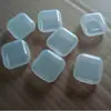 Venta Directa de Fábrica Caja de Tapones para Oídos Antirruido PP con Tapa Caja Plástica Pequeña Caja de Almacenamiento de Tapones para Oídos Inalámbricos Caja Cuadrada Pequeña Transparente Mini