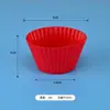 Molde de Muffin de Silicone de Fábrica Molde de Copo para Muffin Bolo Mousse Caseiro Cor Redondo 7cm Ferramentas de Panificação
