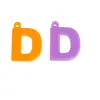Plástico Acrílico Letras Inglesas Cuentas Sueltas DIY Cadena para Celular Hecha a Mano Pendientes Colgante Material para Bolsos Accesorios Venta al por Mayor
