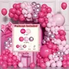 Paquete de Set de Cadena de Globos Transfronterizos para Arreglo de Cumpleaños Decoración de Fiesta de Bodas con Globos Set de Globos de Cumpleaños