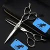 Tijeras de Peluquería Lbg-60 de 6.0 pulgadas, Tijeras para Cortar el Cabello, Tijeras Rectas, Tijeras para Flequillo, Tijeras Entresacadoras, Tornillos de Rodamiento