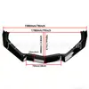 Contorno de Parachoques Delantero de Coche del Fabricante Adecuado para Chevrolet Corvette C8 2020-2022 Labio Delantero Corvette