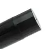 Tubo redondo de plástico de 8g tubo haste de reparo capacidade fundo do tubo rotativo cosméticos corretivo sólido preto tubo vermicelli atacado