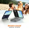 Adecuado para Funda de Teléfono iPhone Duo Skin-Feel, Soporte Oficial con Correa para la Muñeca, Funda para Pantalla Plegable Apple y Cubierta Protectora Integrada con Película