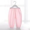 Pantalones antimosquitos para bebé, de algodón fino, de verano, para niño y niña, para primavera y otoño