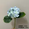 Coleção de Hortênsias 3D Flores Artificiais Flores Falsas Pequena Hortênsia para Exibição Modelo de Casamento Sala Decoração Suave Flores Artificiais
