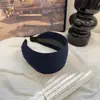 Coreia do Sul Vintage Alta Qualidade Textura Fashionável Borda Dentada Simples Faixa de Cabelo Versátil Esportes Completa Aba Larga Acessório de Cabeça Faixa de Cabeça Faixa de Cabeça