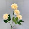 Simulação 4 cabeças transferência bola hortênsia casamento auditório layout adereços decoração de casa sala de estar mesa simulação flores atacado