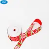 Fabricante de Cinta de Poliéster-Algodón con Patrón de Espiga para Transferencia de Calor de Guangdong Borde de Sarga Pantalla de Seda Offset Calabaza con Banda Elástica Jacquard