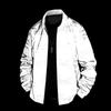 Nueva Chaqueta Camuflaje de Dos Aperturas Xiyin Amazon Transfronteriza para Hombre Primavera y Otoño Estilo Coreano Cuello Vertical Juvenil Ancha