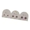 Pendientes de Botón de Circonita Brillante para Mujer, Pendientes Minimalistas con Aguja de Plata Delicada, Joyería para Orejas de Gama Alta de Nicho de Moda al por Mayor