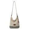Bolso Tejido Calado Versátil para el Viaje Diario de Mujeres Estilo Nuevo 2026 Bolso de Hombro Cruzado Casual para la Playa y Vacaciones para Mujeres