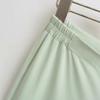 Pantalones de Moda 2025 de Pierna Ancha Delgados para Mujer, Seda Helada Petite Cintura Alta Caída Adelgazantes Casuales para Caminar