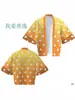 Anime Demon Slayer Demon Slayer Ropa para Adultos y Niños Cardigan con Estampado de Tanjiro Nezumi Capa Kimono