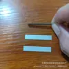 Láminas de Hierro Galvanizado Que Pueden Ser Atraídas por Imanes, Tiras Magnéticas Hechas a Medida, Tiras Magnéticas Delgadas, Tiras Metálicas con Recubrimiento de Goma y Barras Rectas con Forma